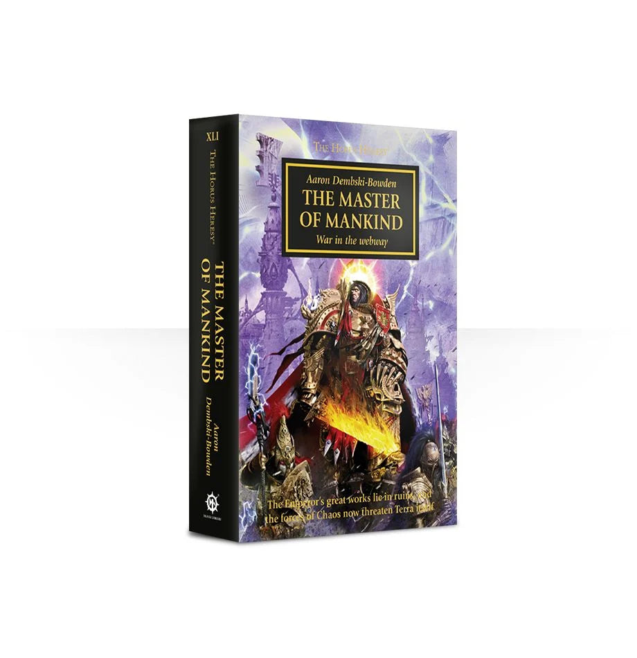 The Master of Mankind (Paperback) The Horus Heresy Book 41 | Gopher Games