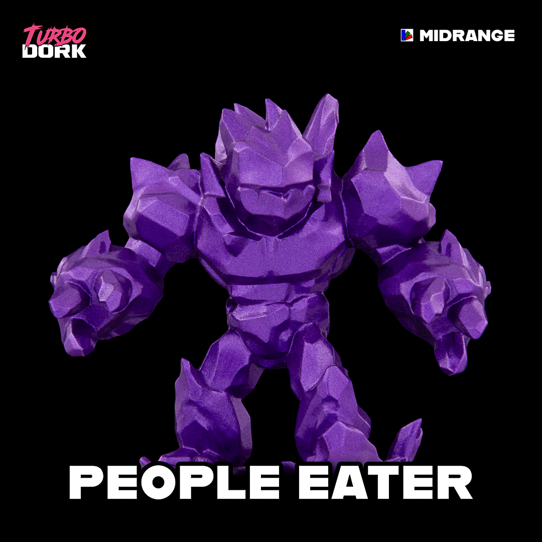 bottle of purple metallic paint (People Eater) | Gopher Games
