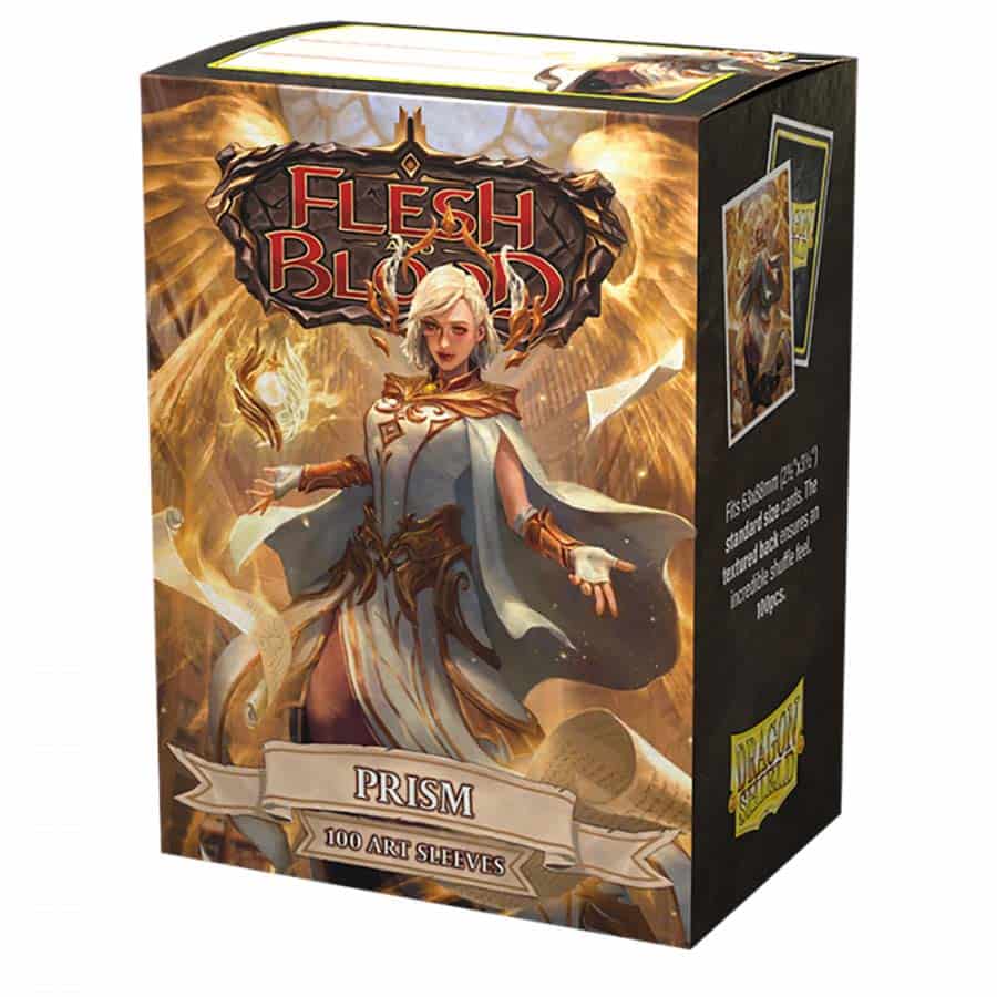 DRAGON SHIELD: MATTE ART: FLESH AND BLOOD: PRISM (BOX OF 100) | Gopher Games