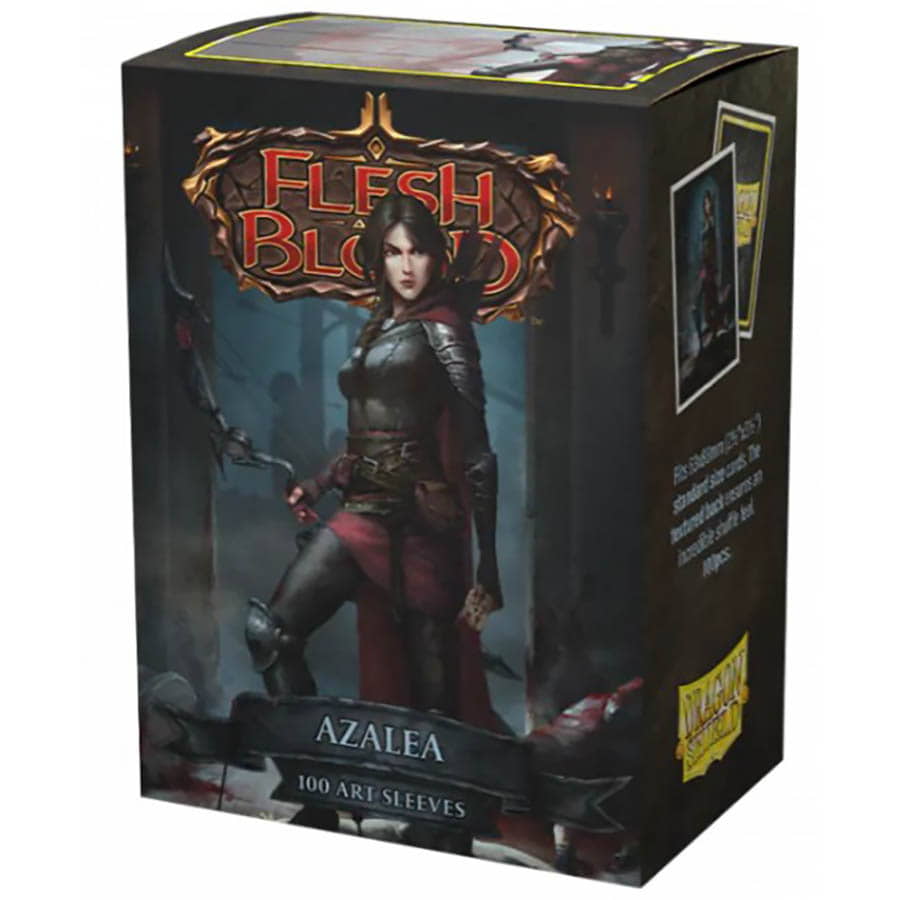 DRAGON SHIELD SLEEVES: MATTE ART: FLESH AND BLOOD: AZALEA (BOX OF 100) | Gopher Games