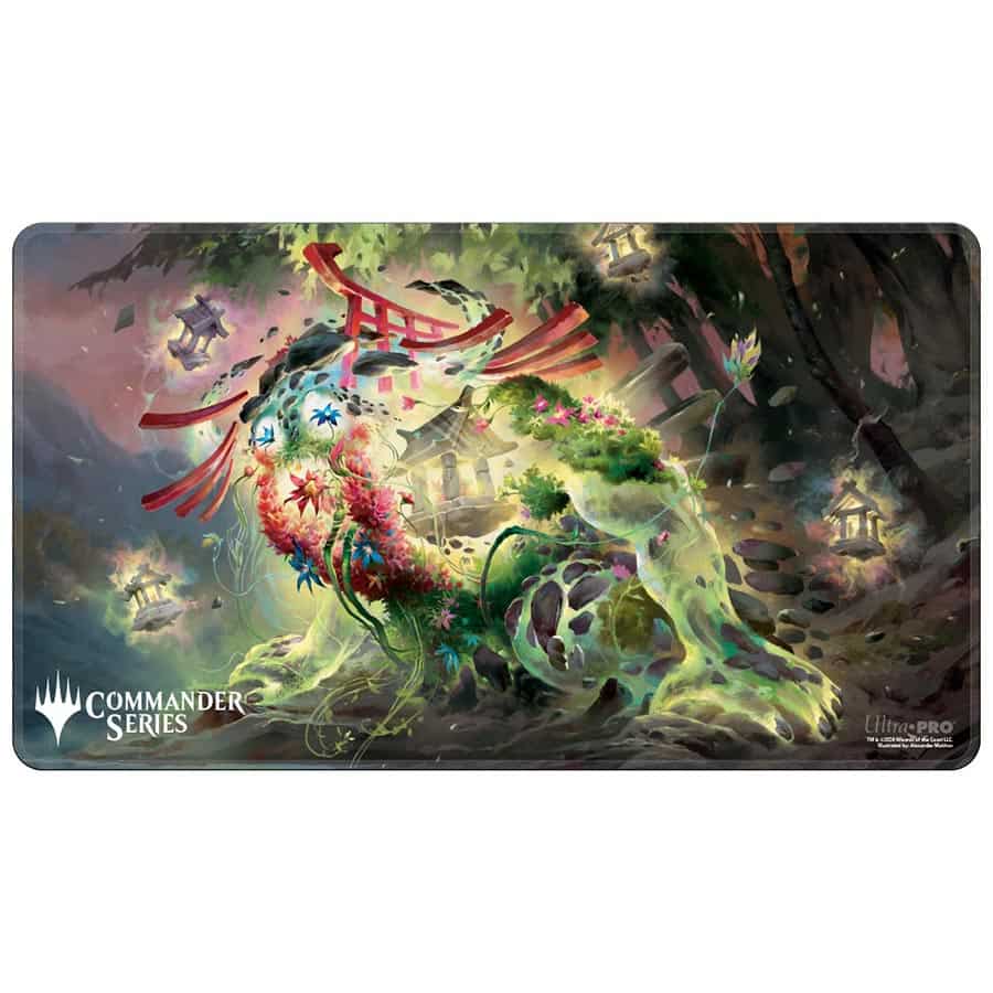 ULTRA PRO: MAGIC THE GATHERING: COMMANDER SERIES (Q2 2024 ALLIED COLOR): HOLOFOIL PLAYMAT: GO-SHINTAI | Gopher Games
