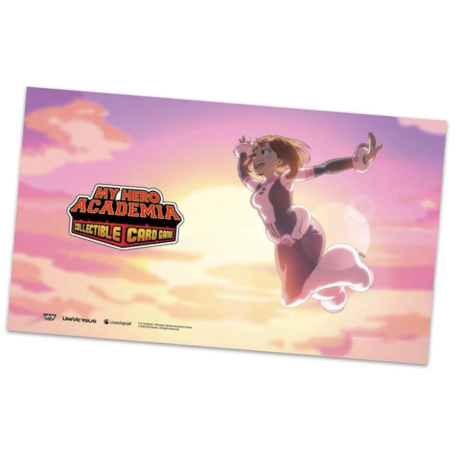 MY HERO ACADEMIA COLLECTIBLE CARD GAME: SERIES 6: JET BURN OCHACO PLAYMAT | Gopher Games
