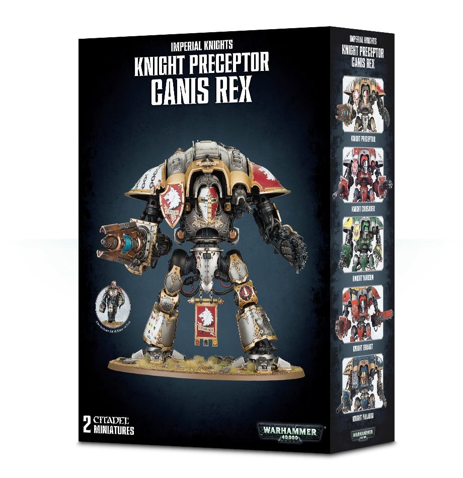 Imperial Knights Knight Preceptor Canis Rex / chaos knight despoiler / Errant / Paladin / Warden / Gallant / Crusader | Gopher Games