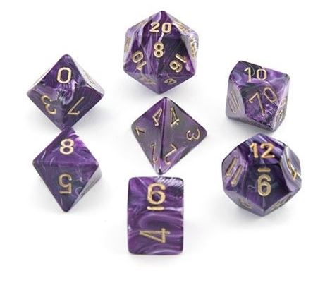 Vortex: Poly Purple/Gold (7) | Gopher Games