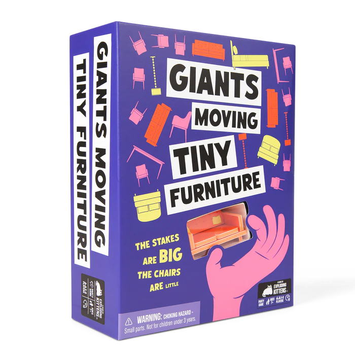 Giants Moving Tiny Furniture | Gopher Games