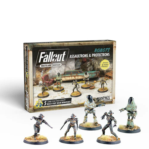 Fallout: Wasteland Warfare - Robots: Assaultrons & Protectrons | Gopher Games