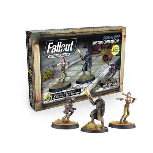 Fallout: Wasteland Warfare - Survivors: Boston Companions | Gopher Games