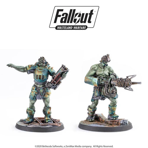 Fallout: Wasteland Warfare - Super Mutants: Overlord and Fist | Gopher Games