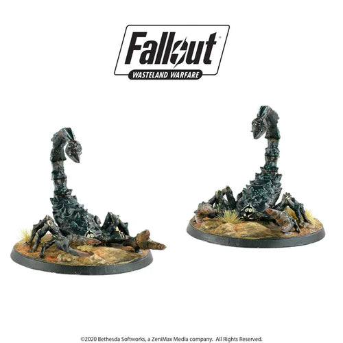 Fallout: Wasteland Warfare - Wasteland Creatures: Radscorpions | Gopher Games