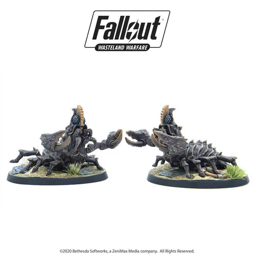 Fallout: Wasteland Warfare - Creatures: Mirelurk Hunters | Gopher Games