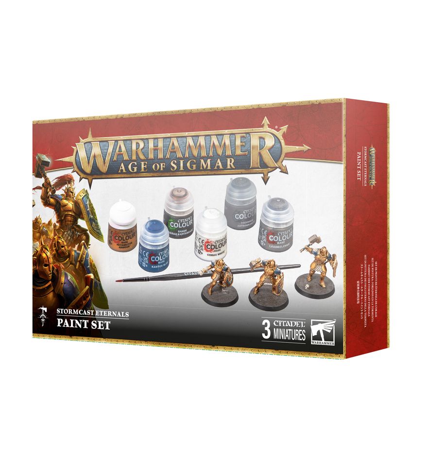 Age of Sigmar Stormcast Eternals and Paint Set | Gopher Games