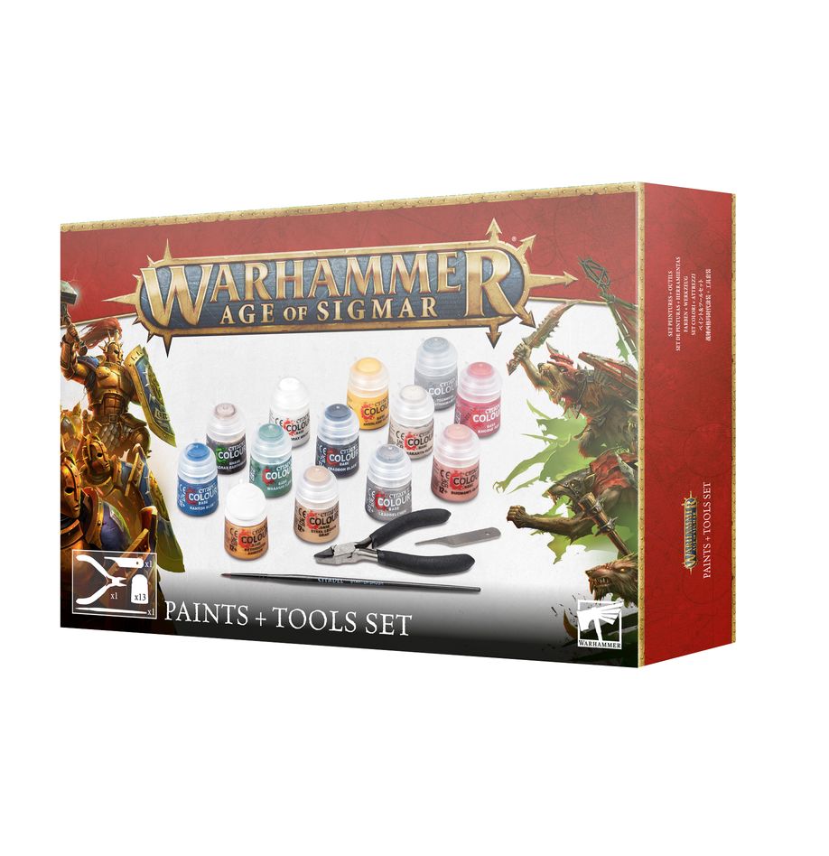 Age of Sigmar Paints and Tools set | Gopher Games