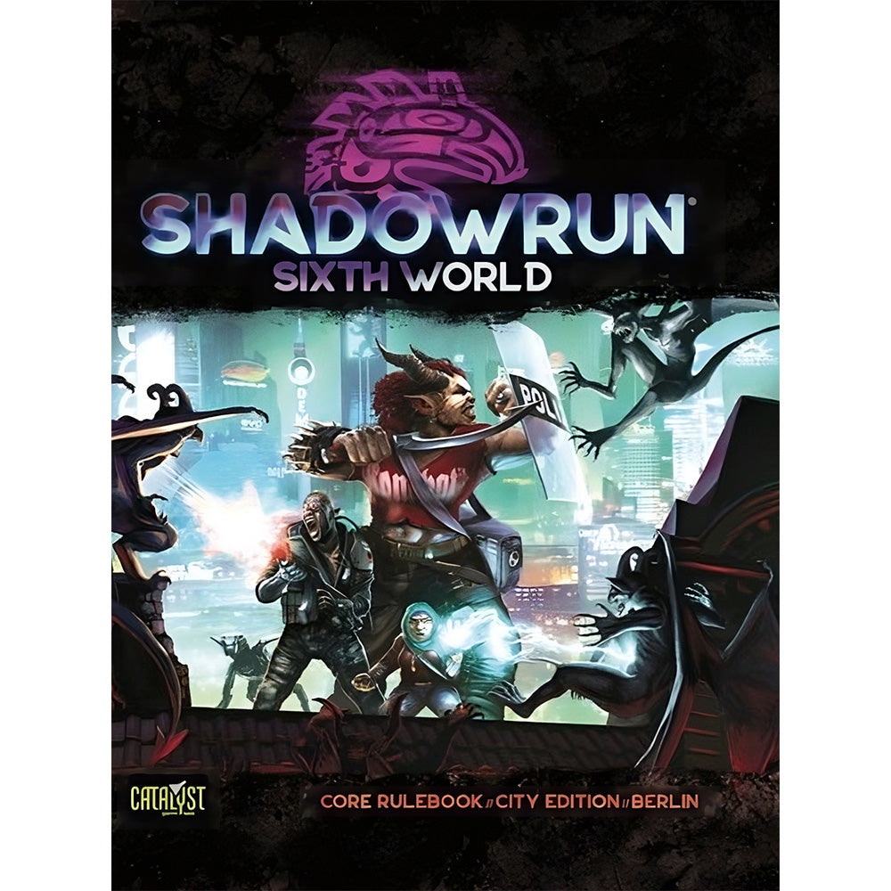 Shadowrun RPG: Sixth World Core Rulebook - City Edition Berlin | Gopher Games