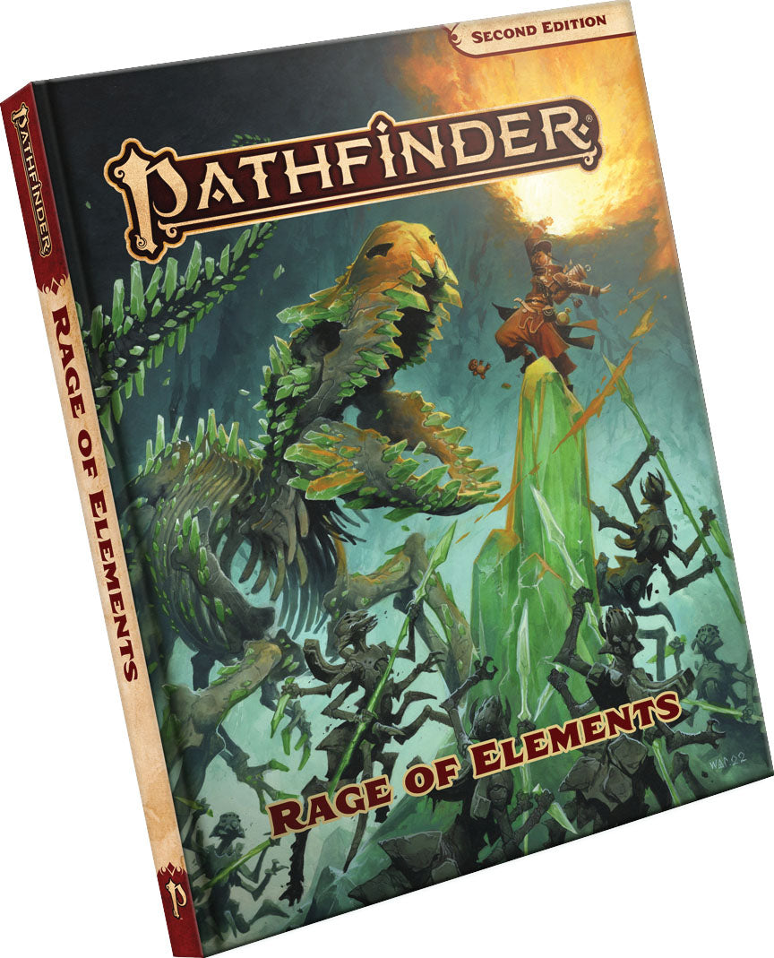 Pathfinder 2E: Rage of Elements Hardcover | Gopher Games