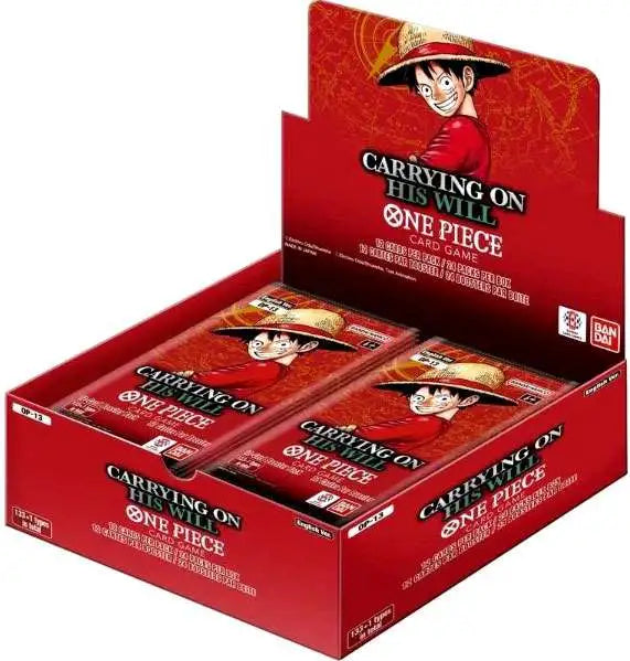 ONE PIECE TCG: Carry On His Will BOOSTER BOX (OP 13) ONE PIECE TCG: Carry On His Will BOOSTER BOX (OP 13)