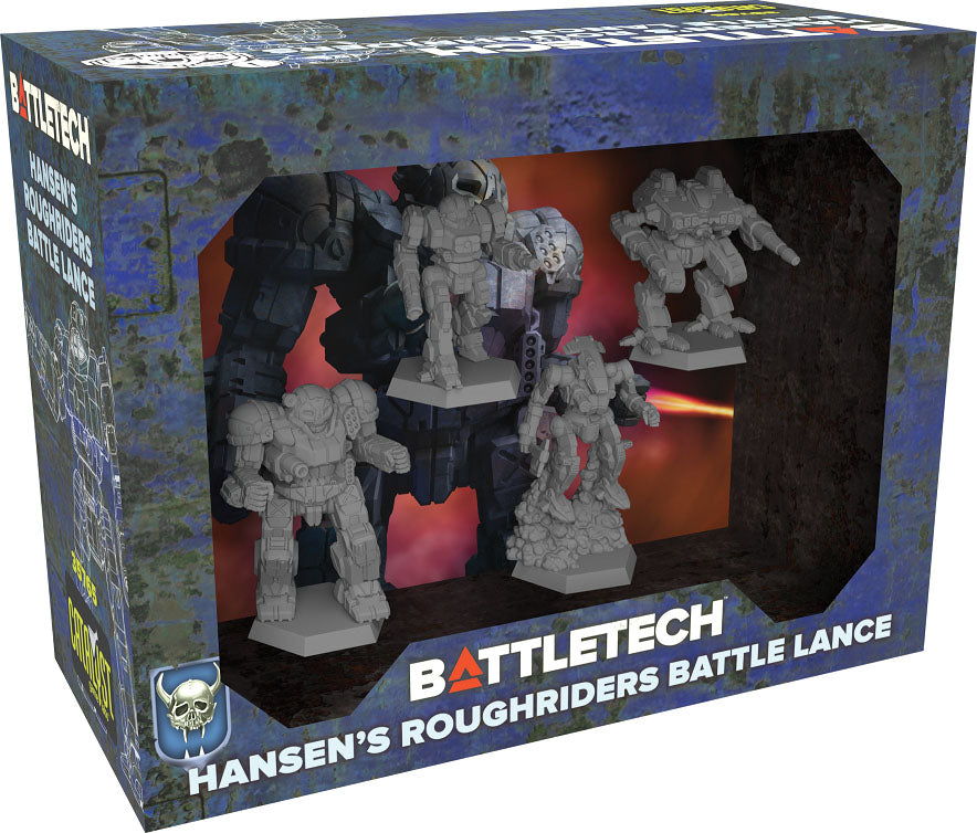 BattleTech: Miniature Force Pack - Hansens Roughriders Battle Lance | Gopher Games