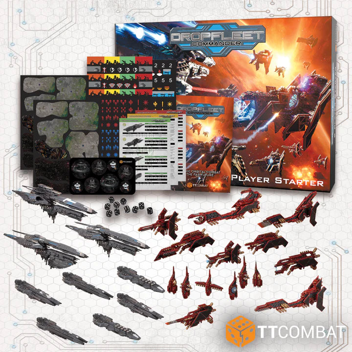 (preorder) Dropfleet Commander 2 Player Starter Set | Gopher Games