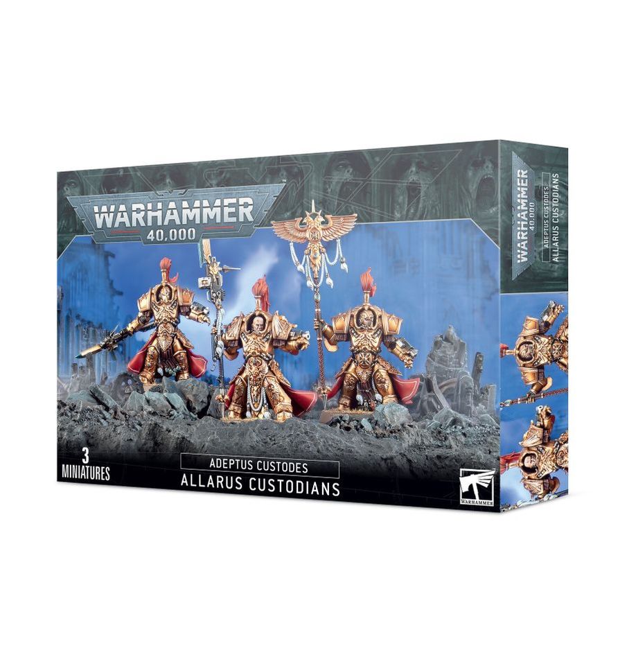 Adeptus Custodes Allarus Custodians / Vexilus Praetor | Gopher Games