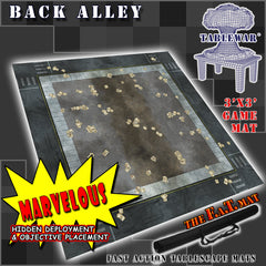 3x3 'Back Alley' F.A.T. Mat Battle Gaming Mat | Gopher Games