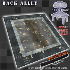 3x3 'Back Alley' F.A.T. Mat Battle Gaming Mat | Gopher Games