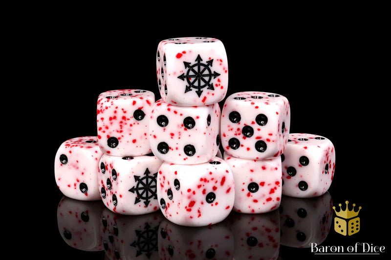 Blood Sacrifice Dice (rounded corner) | Gopher Games