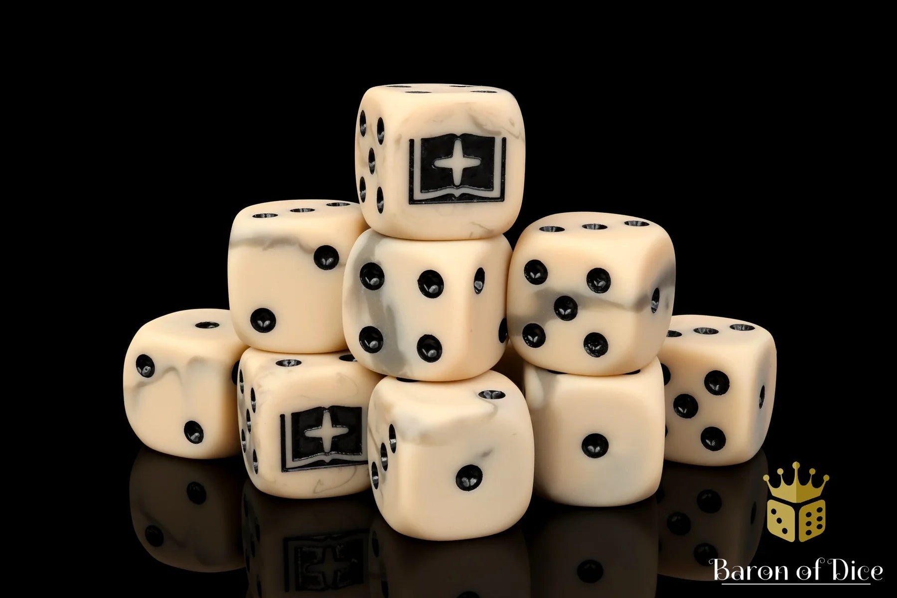 Word Keepers Dice, 25x 16MM Dice, Round Corners | Gopher Games