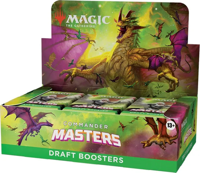 COMMANDER MASTERS DRAFT BOOSTER BOX | Gopher Games