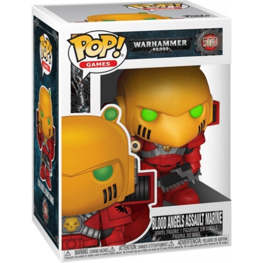 Blood Angels Assault Marine Funko POP #500 (light wear on box) | Gopher Games