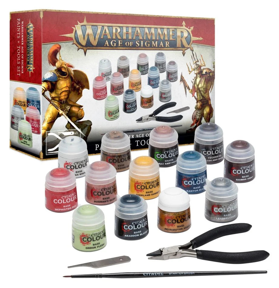 Age of Sigmar Paints and Tools set | Gopher Games