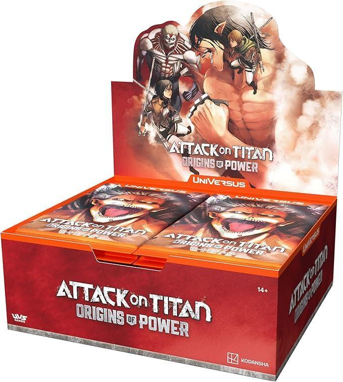 ATTACK ON TITAN: ORIGINS OF POWER Prerelease kit | Gopher Games