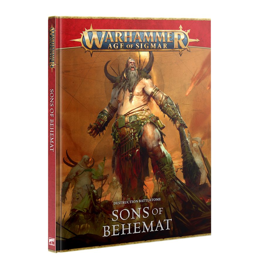 (Preorder 09/26) Destruction Battletome: Sons of Behemat | Gopher Games