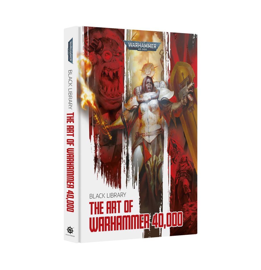 (preorder RELEASE DATE MARCH 8TH) BLACK LIBRARY:THE ART OF WARHAMMER 40000 | Gopher Games