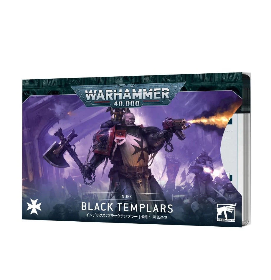 INDEX CARD: Black Templars | Gopher Games