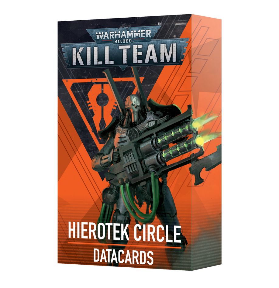 KILL TEAM DATACARDS HIEROTEK CIRCLE | Gopher Games