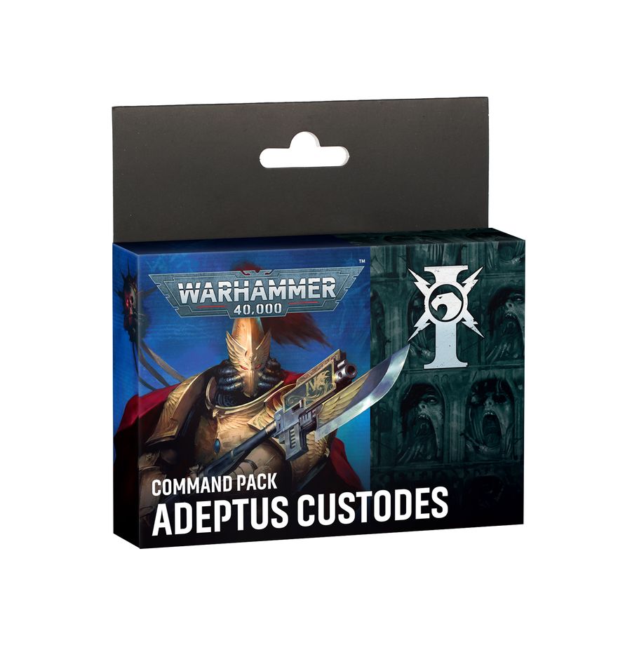(Preorder 10/17) Command Pack: Adeptus Custodes | Gopher Games