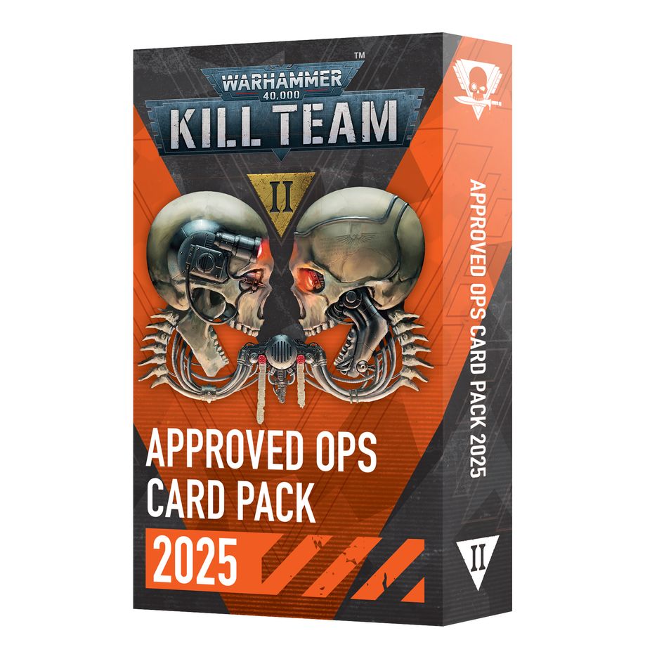 (Preorder Release 20-Sep)KILL TEAM: APPROVED OPS CARDS 2025 | Gopher Games