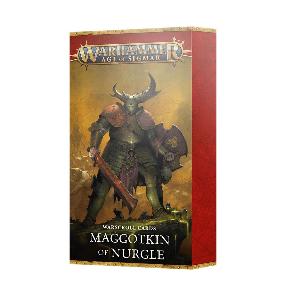 (Pre-Order 01/17/2026)WARSCROLLS: MAGGOTKIN OF NURGLE (ENG) | Gopher Games
