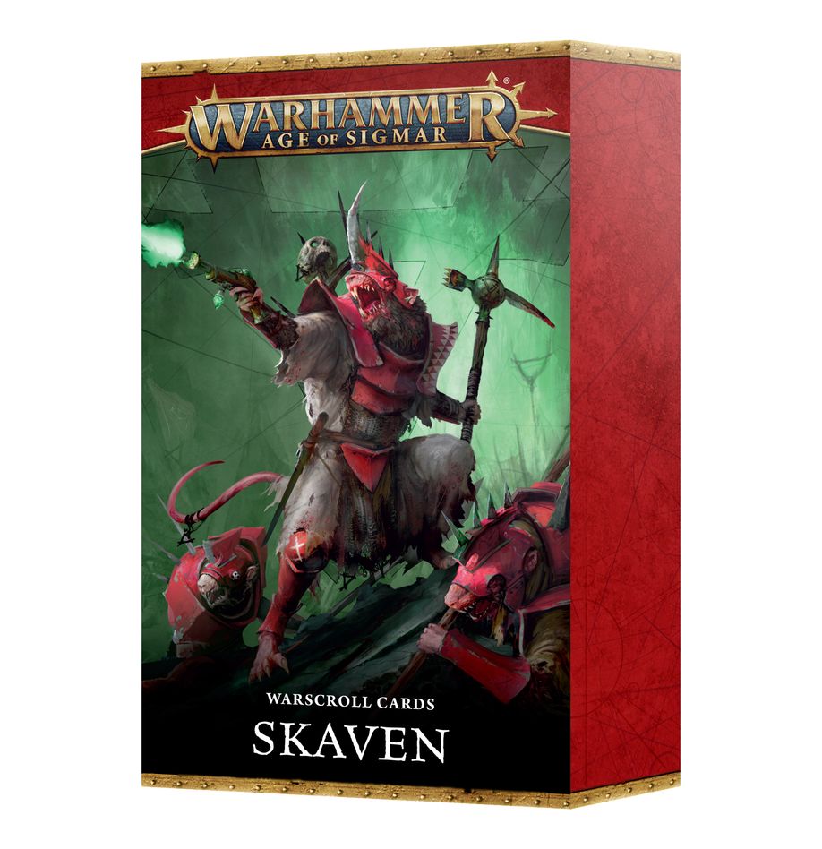 WARSCROLL CARDS: SKAVEN | Gopher Games