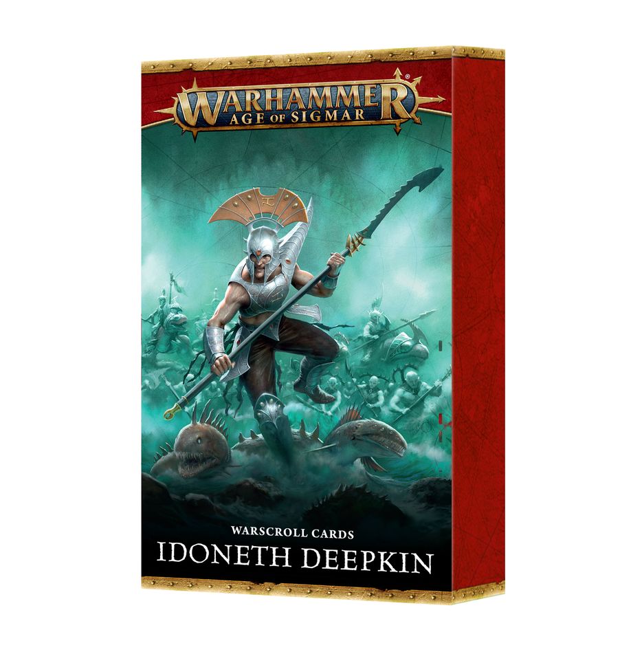 (preorder Releases July 19th 2025) WARSCROLL CARDS: IDONETH DEEPKIN | Gopher Games