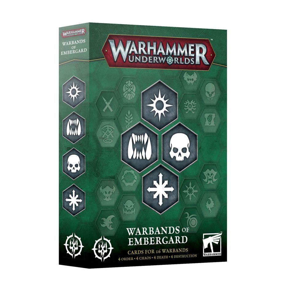 (preorder) WARHAMMER UNDERWORLDS WARBANDS OF EMBERGARD | Gopher Games