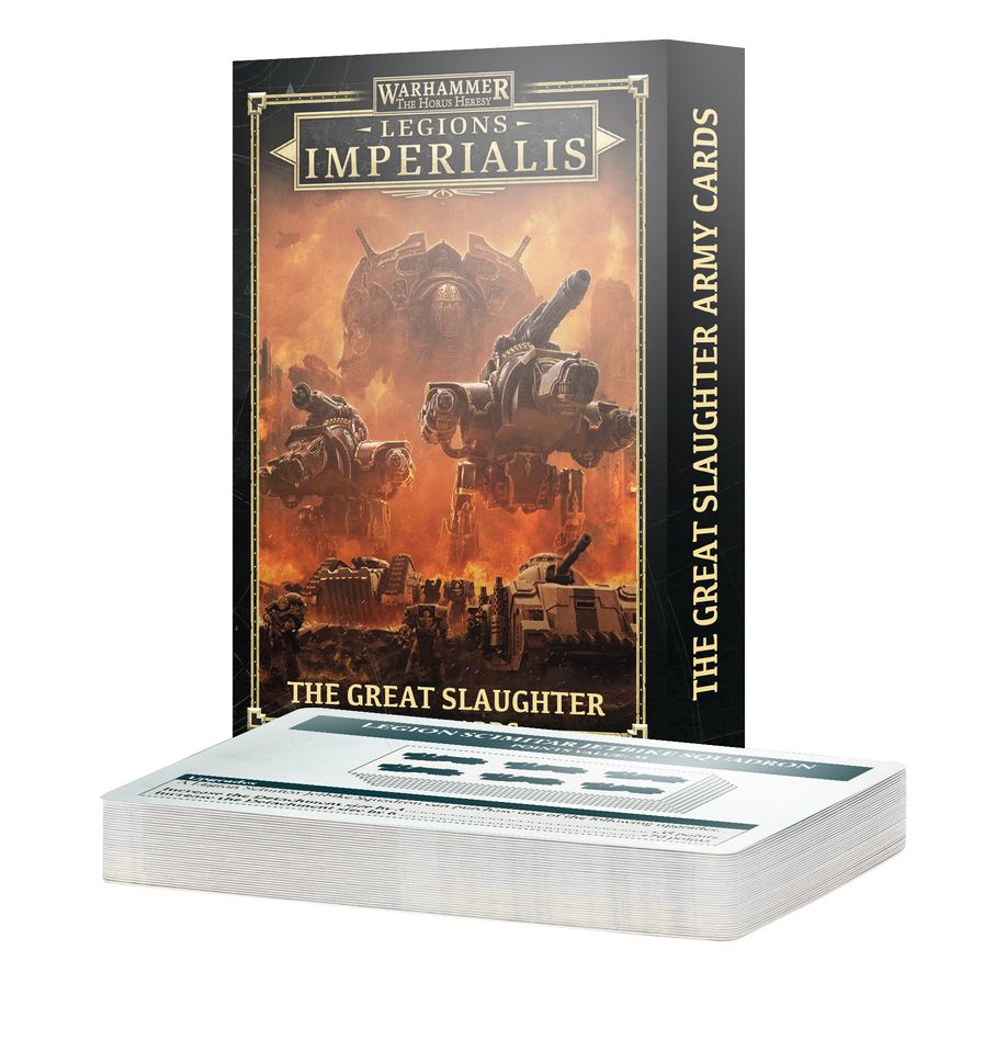 LEGIONS IMPERIALIS: THE GREAT SLAUGHTER ARMY CARDS | Gopher Games