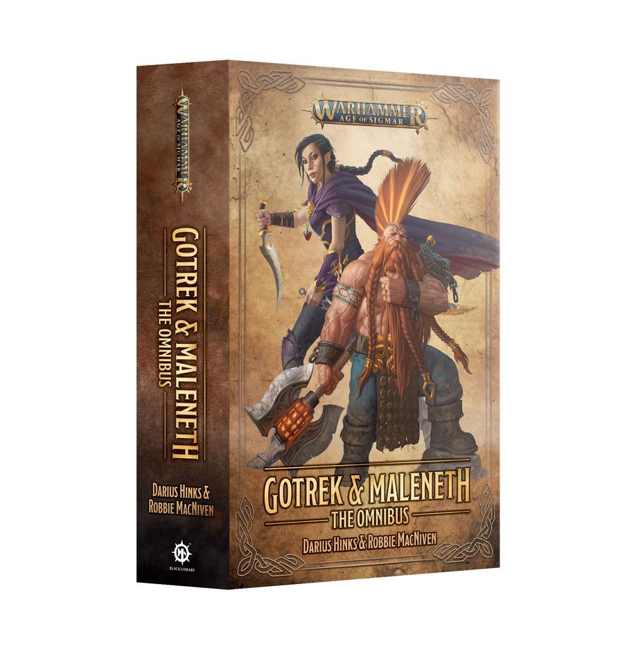 (preorder RELEASE DATE MARCH 8TH) GOTREK & MALENETH: THE OMNIBUS (PB) | Gopher Games