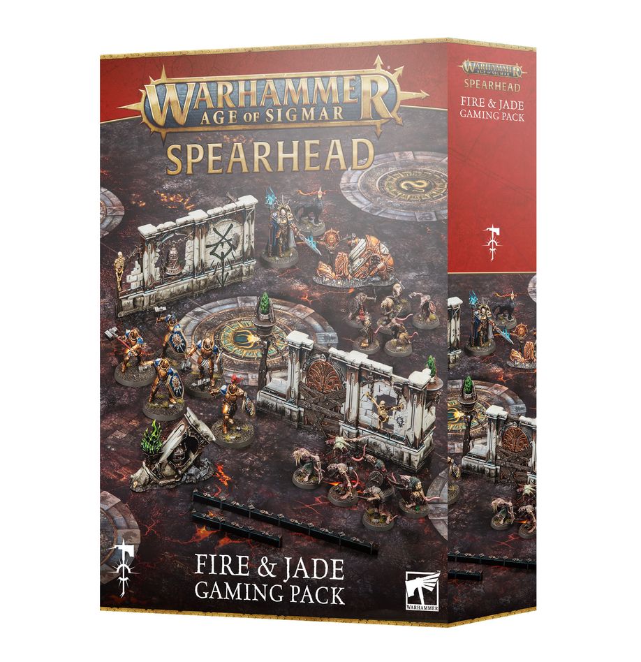 AGE OF SIGMAR FIRE & JADE GAMING PACK | Gopher Games