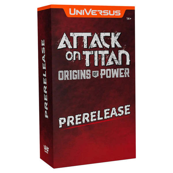 ATTACK ON TITAN: ORIGINS OF POWER Prerelease kit | Gopher Games