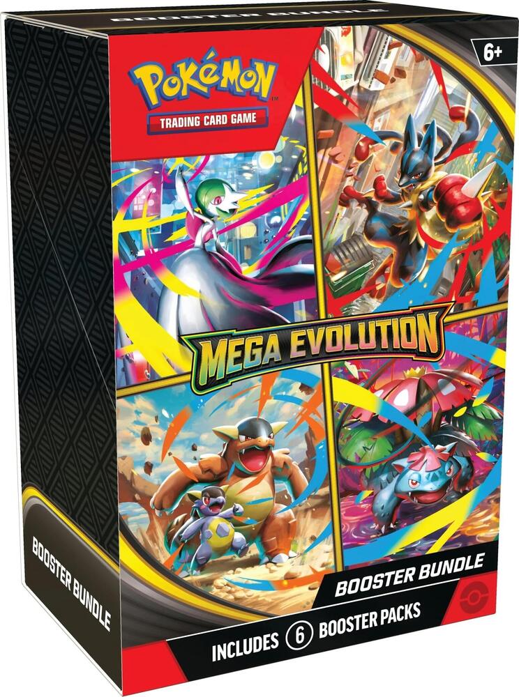 (Preorder, Limit 1 per customer) Mega Evolution Booster Bundle - ME01: Mega Evolution (MEG) | Gopher Games