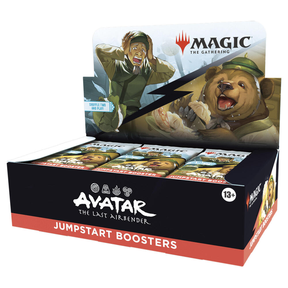 (preorder releases November 21st) MAGIC THE GATHERING: TLA AVATAR: THE LAST AIRBENDER JUMPSTART BOOSTER (24CT) | Gopher Games
