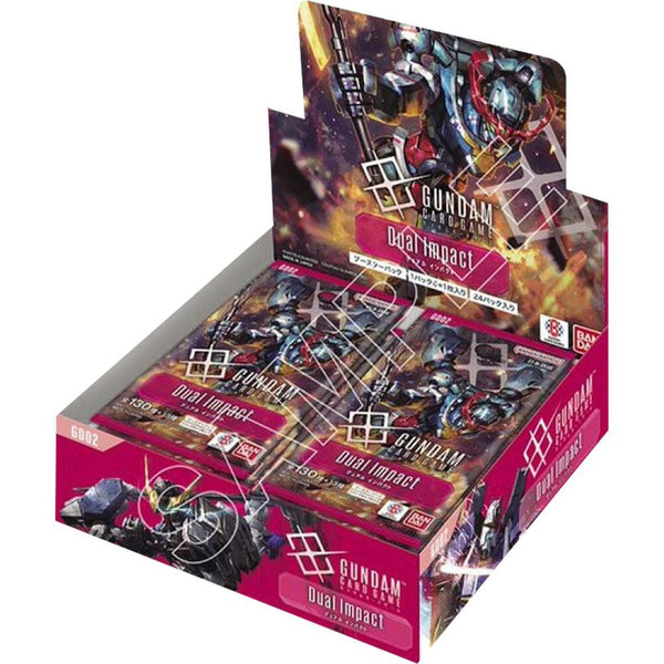 GUNDAM CARD GAME Dual Impact 新品未開封　10BOX GUNDAM CARD GAME: BOOSTER Box: DUAL IMPACT [GD02] – Gopher Games