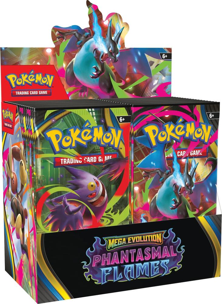 (Preorder 11/14, Limit 1 per customer) Phantasmal Flames Booster Box - ME02: Phantasmal Flames (PFL) | Gopher Games