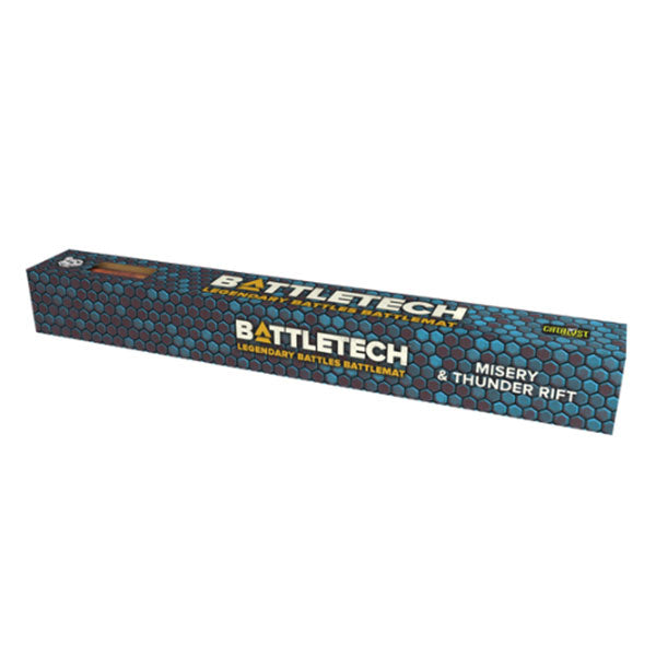 BattleTech BattleMat Legendary Battles- Thunder Rift / Misery | Gopher Games