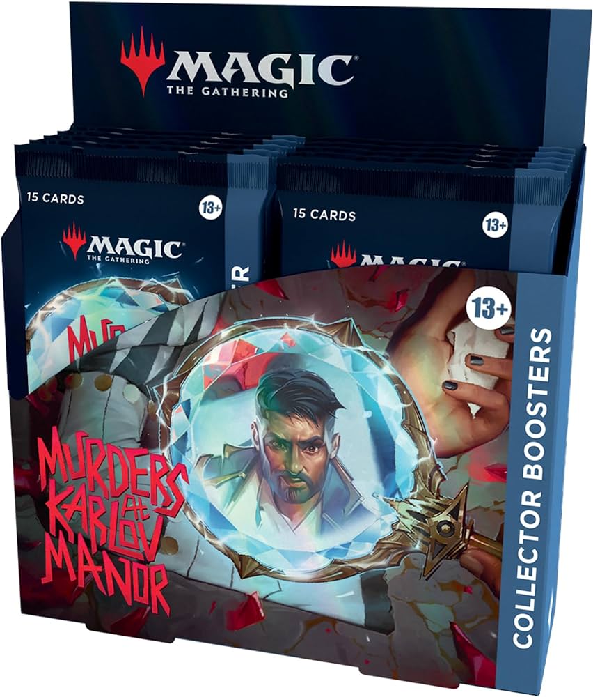 MAGIC THE GATHERING: MURDERS AT KARLOV MANOR COLLECTOR BOOSTER BOX MAGIC THE GATHERING: MURDERS AT KARLOV MANOR COLLECTOR BOOSTER BOX